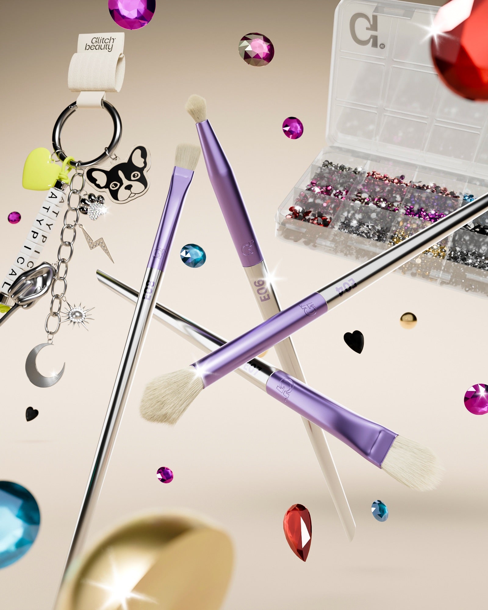 Pinceaux yeux - Pinceau estompeur petit yeux E04