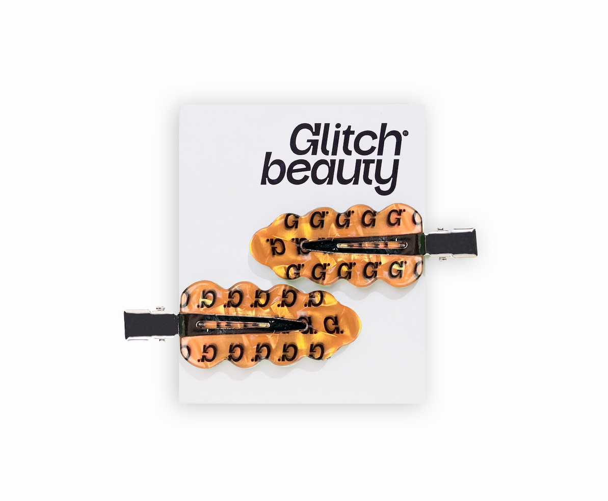 DUO DE BARRETTES - ORANGE